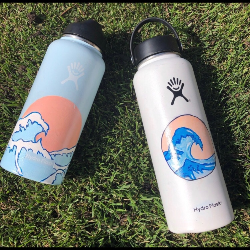 Custom painted hydro flask